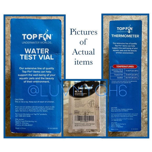 Aquarium 3 piece Care Kit🎉HP🎉 - Picture 2 of 3